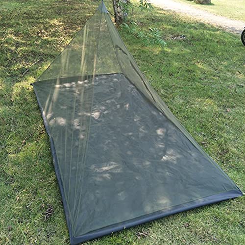 Outdoor Travel Tent Single Travel Tent with Floor Mat, Easy to Store, no Waterproof