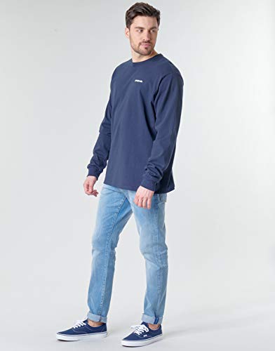 Patagonia M's L/S P-6 Logo Responsibili-tee Camiseta, Classic Navy, L para Hombre