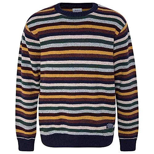 Pepe Jeans Alain Suéter, Multicolour, L de los Hombres