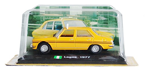 Peugeot 504 - Lagos 1977 diecast 1:43 model (Amercom TX-14)