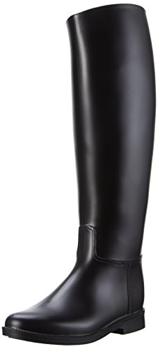 PFIFF 101658 Glasgow - Botas de equitación (PVC, talla 40), color negro