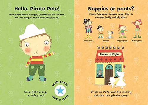 Pirate Pete's Potty sticker activity book (Pirate Pete and Princess Polly)