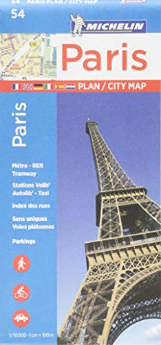 Plano Paris Plan et Index: City Plans (Planos Michelin)