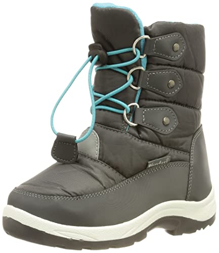 Playshoes Zapatos de Invierno Neon, Botas de Nieve Unisex niños, Turquesa, 22/23 EU