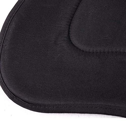 pnxq88 Asiento de kayak desmontable y duradero, base antideslizante, respaldo de canoa, respaldo de EVA ajustable acolchado al aire libre accesorios portátil universal