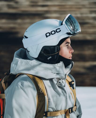 POC Obex MIPS Casco de esquí, Adultos Unisex, Hydrogen White, M-L (54-59cm)