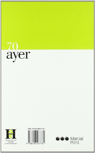 POLÍTICA Y CULTURAS POLÍTICAS EN AMÉRICA LATINA: Ayer 70 (Revista Ayer)