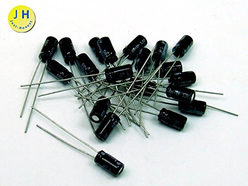 POPESQ® - 20 Piezas/pcs. x 1uF / 25V Condensadores Electrolíticos/Electrolytic Capacitor #A854