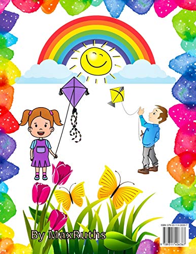 Primavera Libro Da Coloreare Per i Bambini: Più di 50 pagine da colorare carino, belle illustrazioni per bambini e ragazzi / Divertenti pagine da ... coniglietti, pulcini, farfalle,... Per bambin