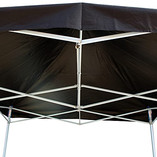 PrimeMatik - Carpa plegable 300x450cm tienda negra