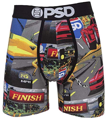 PSD Underwear Calzoncillos tipo bóxer para hombre, color rojo, S