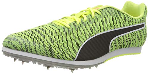 PUMA Evospeed Star 6 Junior, Zapatillas de Atletismo Unisex Adulto, Amarillo Fizzy Yellow Black 08, 38.5 EU