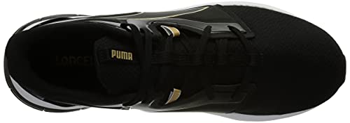 Puma LVL-UP XT Moto Wn's, Zapatillas de Entrenamiento Mujer, Negro Black Team Gold White, 42.5 EU