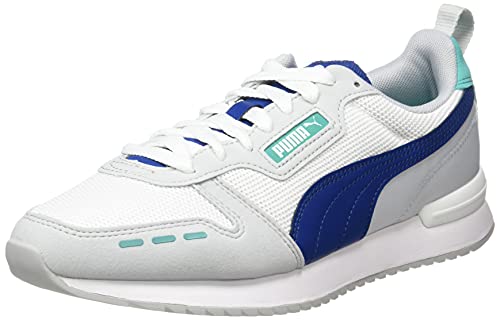 Puma R78, Zapatillas de Running Unisex Adulto, White-Limoges-Glacial, 47 EU