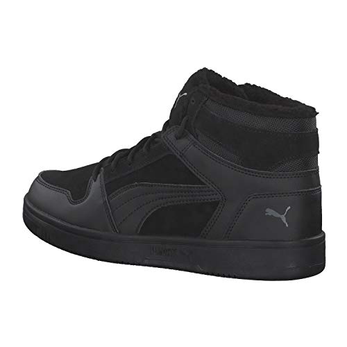 PUMA Rebound Layup SD Fur, Zapatillas Unisex Adulto, Negro Black/Castlerock, 44 EU