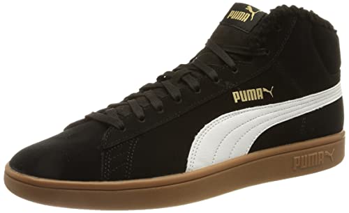 PUMA Smash V2 Mid WTR SD, Zapatillas Unisex Adulto, Color Negro, 42 EU