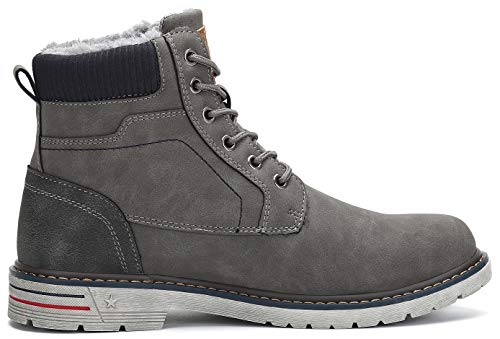 Putu Botas Hombre Botines Invierno Mujer Zapatos de Senderismo Trekking Zapatillas Cálido Nieve Antideslizantes Adulto Unisex Aire Libre Boots