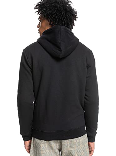 Quiksilver - Sudadera con Capucha - Hombre - L - Negro