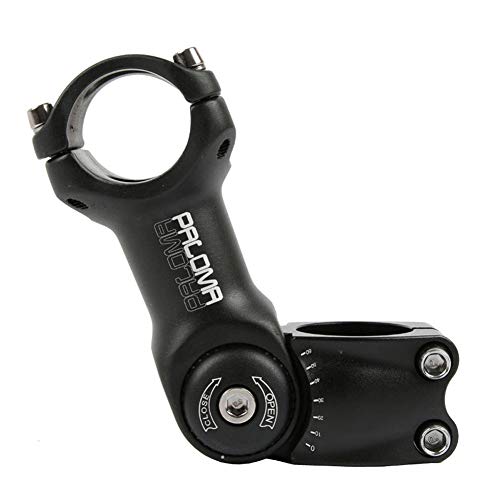 QWERDF MTB Stem 31,8 Grado 0-60 Bicicleta Ajustable Madre Adecuado para 31.8Mm Stereer Tubo De Bicicletas De Montaña Tallo Pequeño Manillar Madre para Bicicleta De Montaña Bicicleta,A110mm