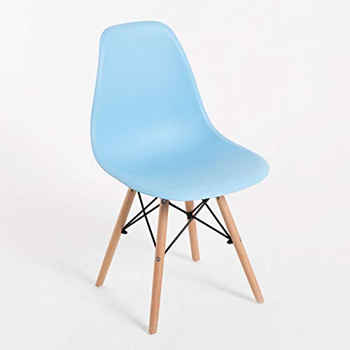 Regalos Miguel - Sillas Comedor - Silla Tower Basic - Azul Claro - Envío Desde España