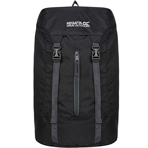 Regatta Easypack Packaway - Macuto de Senderismo, Color Negro, Talla 25 Litre