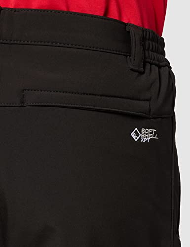 Regatta Geo Softshell Ii Pantalón Hombre, Negro, FR: 40 (Talla Fabricante : 32)