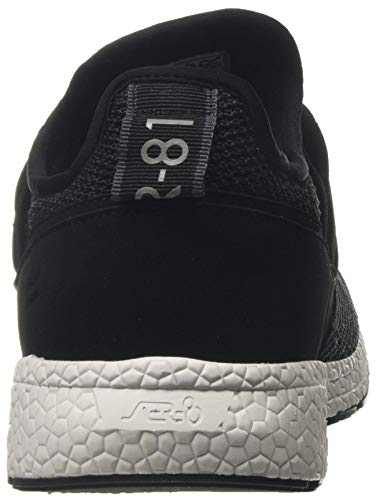 Regatta R-81 Knit Sock Fit Casual Trainer, Zapatillas Hombre, Negro (Black/White Sand M75), 42 EU