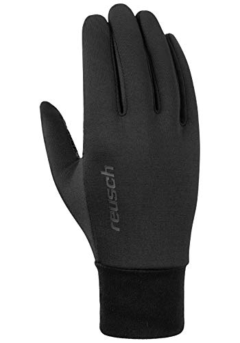 Reusch Ashton Touch de Tec Guantes, Otoño-Invierno, Hombre, Color Negro, tamaño 9