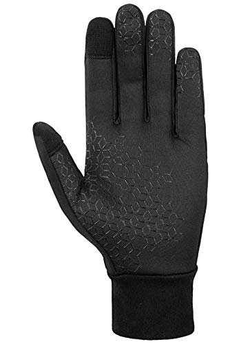 Reusch Ashton Touch de Tec Guantes, Otoño-Invierno, Hombre, Color Negro, tamaño 9