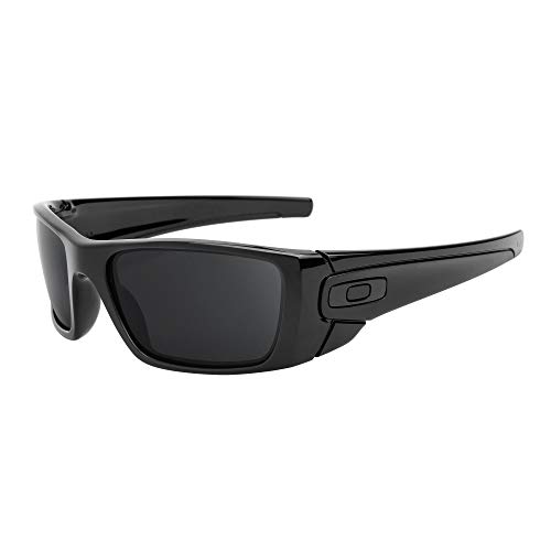 Revant Lentes de Repuesto Compatibles con Gafas de Sol Oakley Fuel Cell, No Polarizados, Negro Furtivo