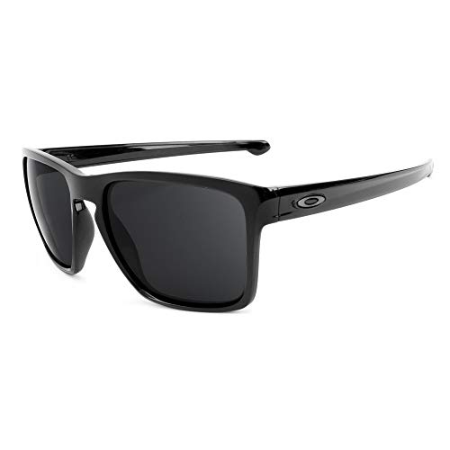 Revant Lentes de Repuesto Compatibles con Gafas de Sol Oakley Sliver XL, Polarizados, Elite Negro Cromado MirrorShield