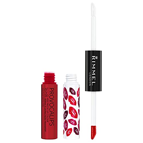 Rimmel London Provocalips Labial Líquido, Tono 550 Play With Fire - 7 m