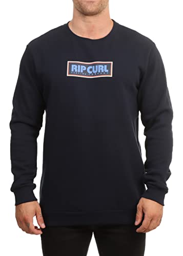 Rip Curl Sudadera de Hombre Color Marino Modelo; Surf Revival Box Crew Referencia: CFEFK9/49 Talla XL