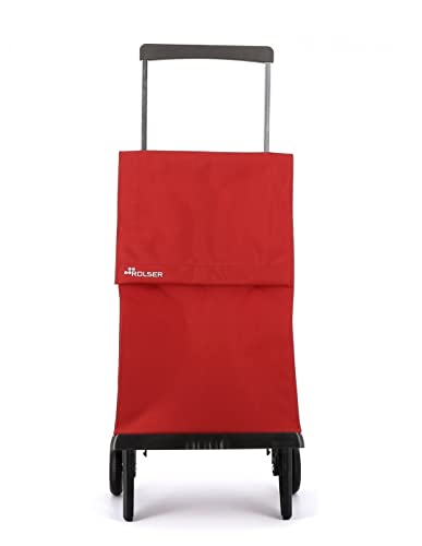 Rolser Carro Plegamatic MF 2 Ruedas Plegable - Rojo