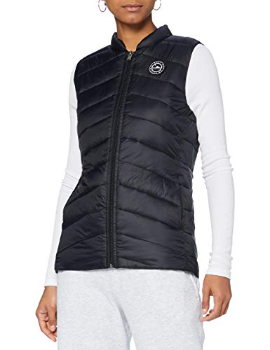 Roxy Coast Road - Chaleco Ligero Con Acolchado Plegable Resistente Al Agua Para Mujer Chaleco Ligero Con Acolchado Plegable Resistente Al Agua, Mujer, anthracite, S