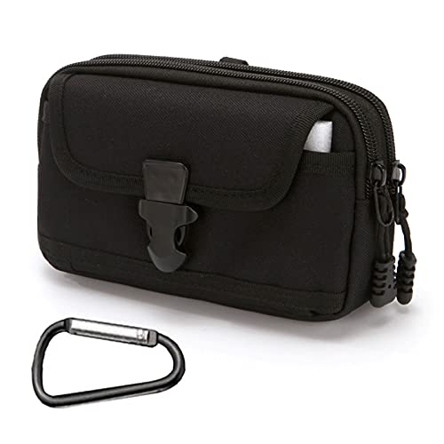 S SMAUTOP Bolsas Tácticas Camuflaje Militar Molle Pouch Cinturón Táctico Riñonera Cartera Exterior Paquete De Monedero Utilidad Edc Bolsa para Teléfono De 6.5 '' Bolsa De Caza