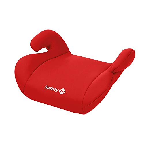 Safety 1st Manga Safe Elevador, Silla de Coche Grupo 3, Alzador para Niños 3-12 años, 15-36 kg, Full Red (rojo)