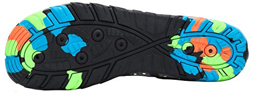 SAGUARO Escarpines Zapatos de Agua Calzado Playa Zapatillas Deportes Acuáticos para Buceo Snorkel Surf Natación Piscina Vela Mares Rocas Río para Hombre Mujer (019 Morado,39 EU)