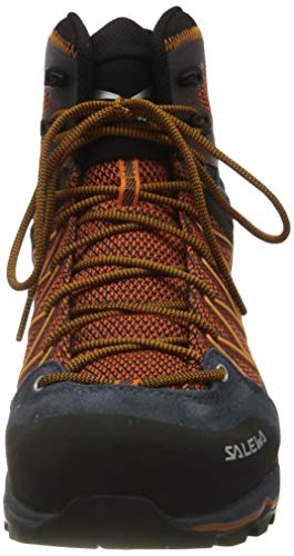 Salewa MS Mountain Trainer Lite Mid Gore-TEX Botas de Senderismo, Black Out/Carrot, 43 EU