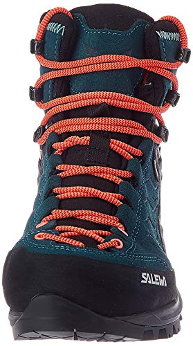 Salewa WS Mountain Trainer Mid Gore-TEX Botas de Senderismo, Atlantic Deep/Ombre Blue, 36.5 EU