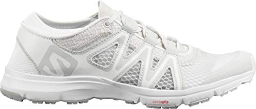 Salomon Crossamphibian Swift 2 Mujer Zapatos de trekking, Gris (Lunar Rock/White/Alloy), 42 EU