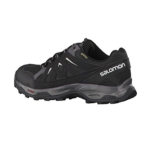 Salomon Effect GTX W, Zapatillas de Senderismo Mujer, Gris (Phantom/Black/Dawn Blue 000), 37 1/3 EU