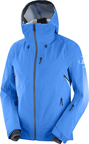 SALOMON Outlaw 3L Jktm Chaqueta, Hombre, Indigo Bunting/Ebony/White, s