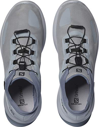 Salomon Sense Feel GTX, Zapatillas para Correr Hombre, Gris (Quarry/Pearl Blue/Flint Stone), 48 EU