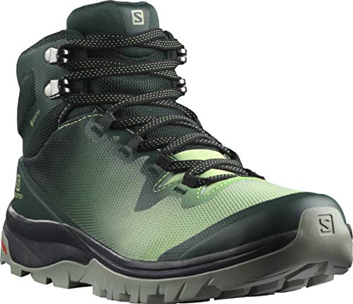 SALOMON Shoes Vaya, Zapatillas de Hiking Mujer, Multicolor (Green Gables/Spruce Stone/Shadow), 42 2/3 EU