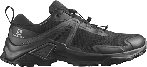 SALOMON Shoes X Raise 2 GTX, Botas de Senderismo Hombre, Black/Black/Magnet, 44 EU