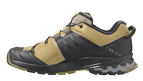 SALOMON Shoes XA Wild, Zapatillas de Running Hombre, Fall Leaf/Black/Green Moss, 44 EU