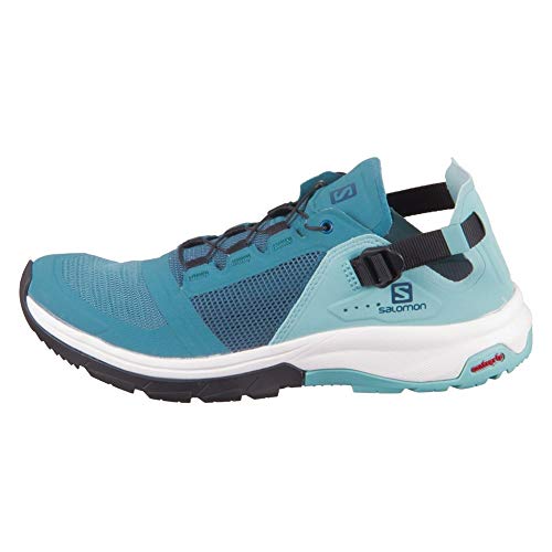 Salomon Tech Amphib 4 Mujer Zapatos de trekking, Azul (Hydro/Nile Blue/Poseidon), 40 ⅔ EU