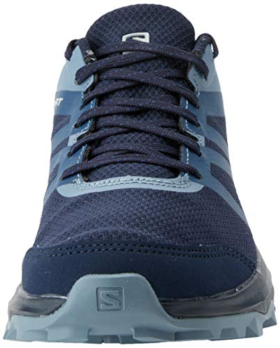 Salomon Trailster 2 Gore-Tex (impermeable) Mujer Zapatos de trail running, Azul (Navy Blazer/Sargasso Sea/Flint Stone), 44 EU