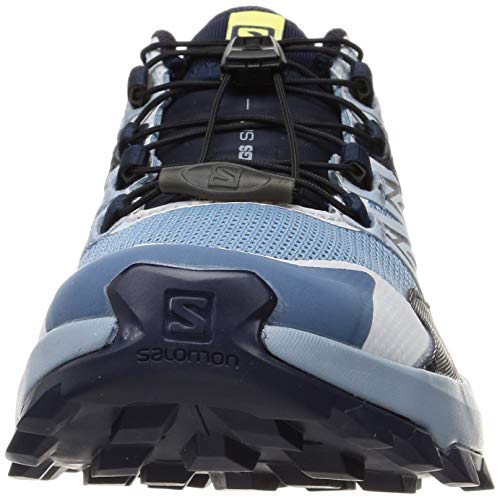 SALOMON Wings Sky W, Botas de Senderismo Mujer, Ashley Blue/Mood Indigo/Charlock, 40 EU